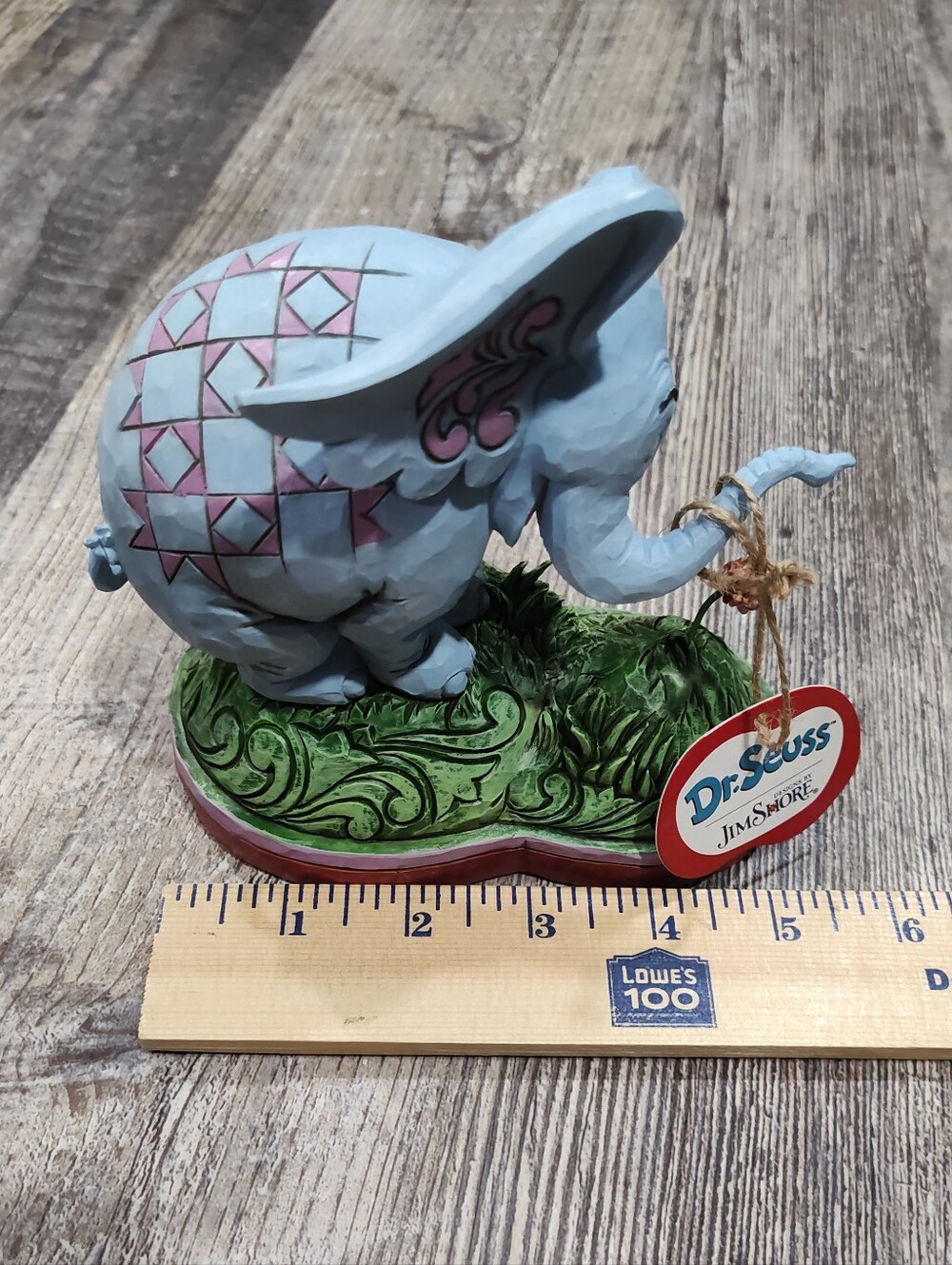 Dr Seuss, Jim Shore, Horton With A Flower, Horton Hears A Who, Figurine, 2018 - Picture 8 of 10